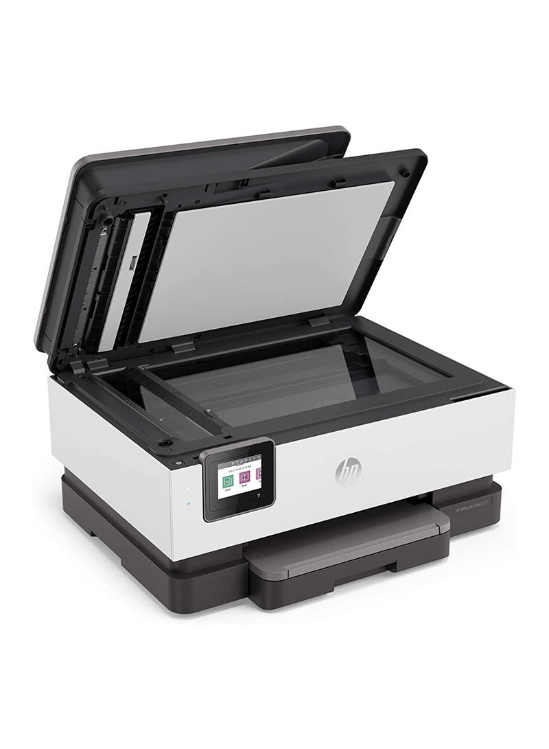 HP طابعة أوفيسجيت برو 8023 متكاملة، طراز 1KR64B رمادي / أبيض - Image 2