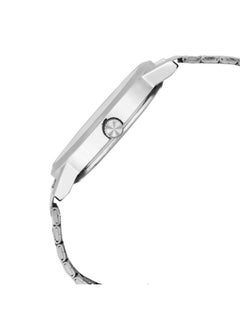 LOUIS DEVIN LOUIS DEVIN Stainless Steel Steel Chain Analog Wrist Watch For Men -G049-Blu-Ch, Blue Dial, Silver Band  - Image 2