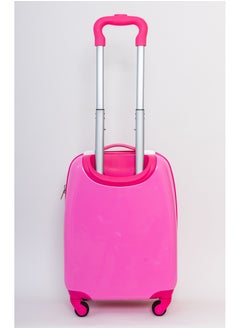 MNUK Princess Character Hard-Sided Polycarbonate Kids Trolley Bag-16 Inches-Pink  - Image 5
