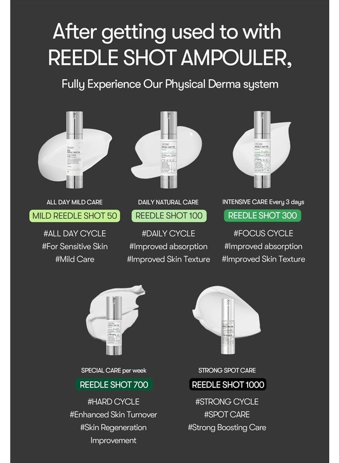 VT COSMETICS CICA Reedle Shot Ampouler | for Hydrated Skin 0.067Fl Oz*7 Pcs (2ml*7) - Image 4