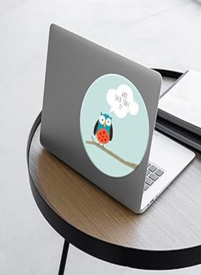 Generic Laptop skin size 15×15 on the outside and 8×7 on the inside, removable Laptop skin, Sticker multi-colored, transparent vinyl plastic sticker - 6221243349150