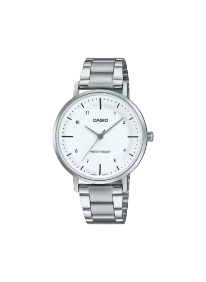كاسيو Women's Stainless Steel Analog Watch LTP-VT03D-7BDF - 34 mm