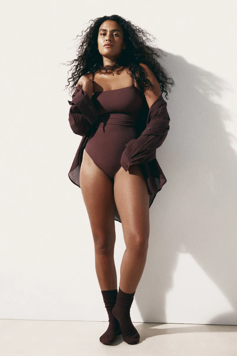 H&M Light Shape Microfibre thong body