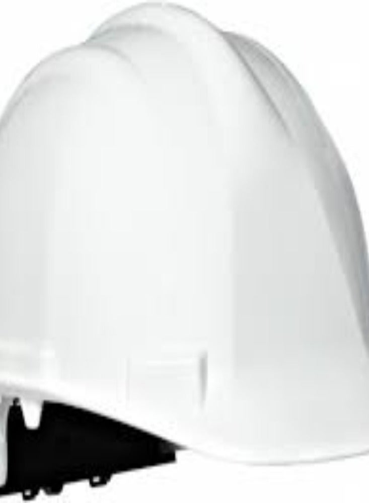 KNP KNP Safety helmet in white is designed to provide head protection in various work environments where safety is crucial.  - Image 3