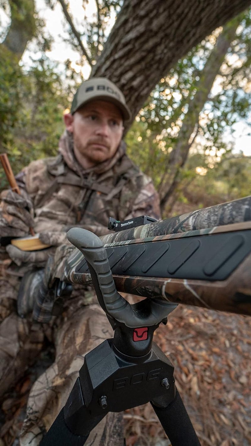 Bog Havoc Family with Universal Shooting Rest, Twist Lock Legs, Lightweight Aluminum Construction, Foam Grips for Shooting, Hunting, and Outdoors - Image 4
