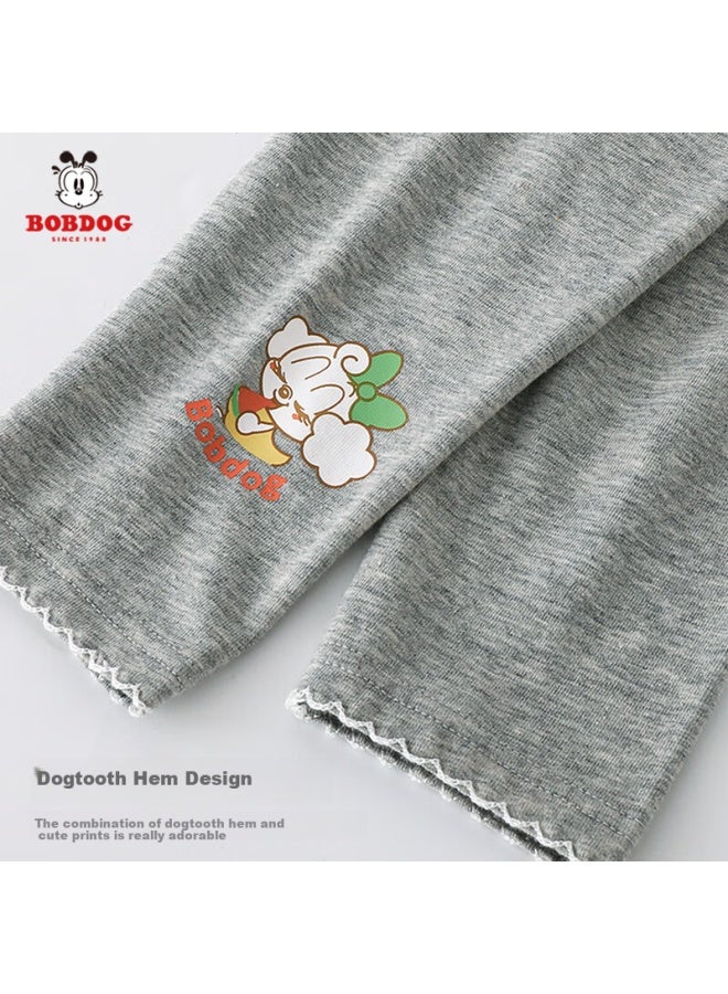 Babu Bean Children's Leggings Spring And Summer Girls' Pants Little Girls Can Wear Cotton All-match Long Pants Spring New Pants - Image 4