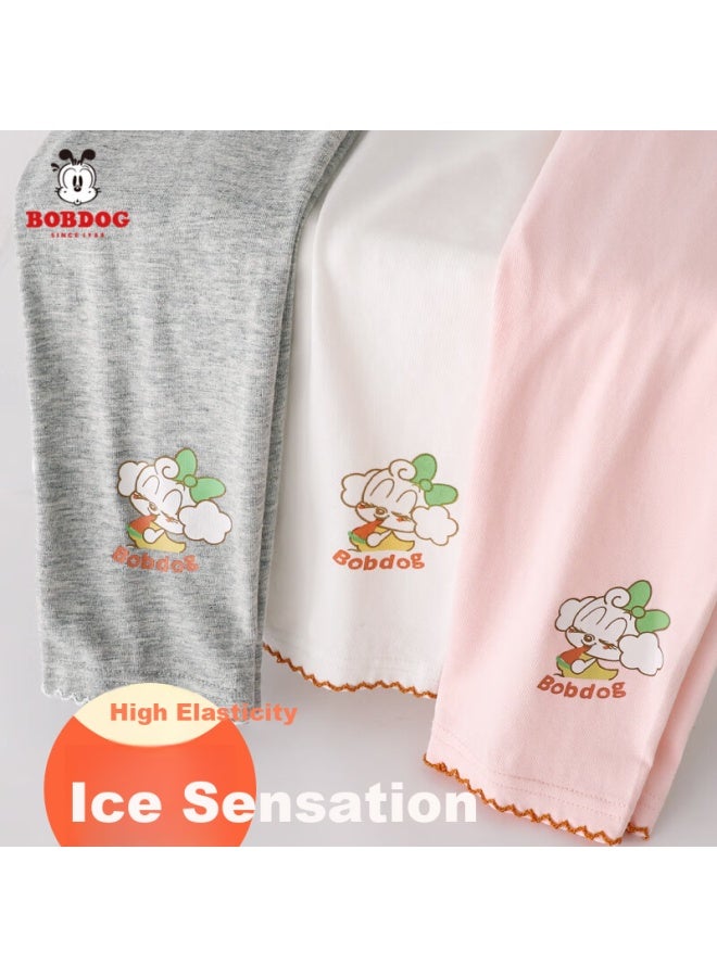 Babu Bean Children's Leggings Spring And Summer Girls' Pants Little Girls Can Wear Cotton All-match Long Pants Spring New Pants - Image 2