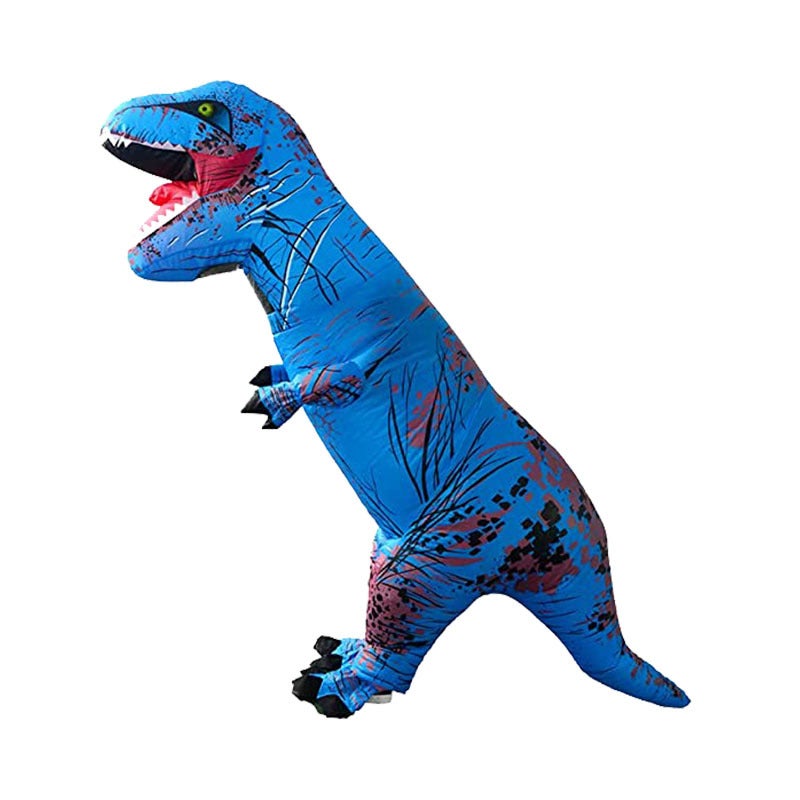 Cross-Border Halloween Masquerade Cycling Dinosaur Tyrannosaurus Rex Mount Doll Toy Funny Props Inflatable Suit - Image 1