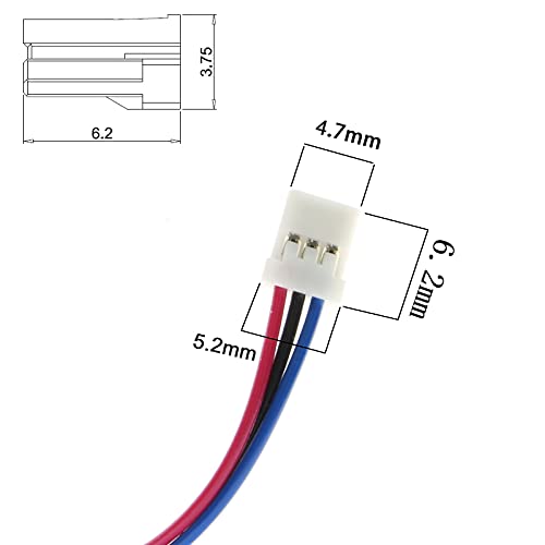 TRADOCK Cooling Fan KDB04112HB 12V 0.07A 3Pin for Samsung TV HU7580 HU8500 HU8550 HU8590 HU9000 HU9800 HU7500 HU7505 HU7590 HU8200 HU8205 HU8280 HU8290 HU8700 HU8800 BN31-00036A BN31-00036B - Image 2