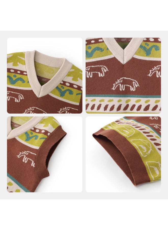 Baby Vest Boys Sweater Autumn 2025 New Kids Warm Girls - Image 5