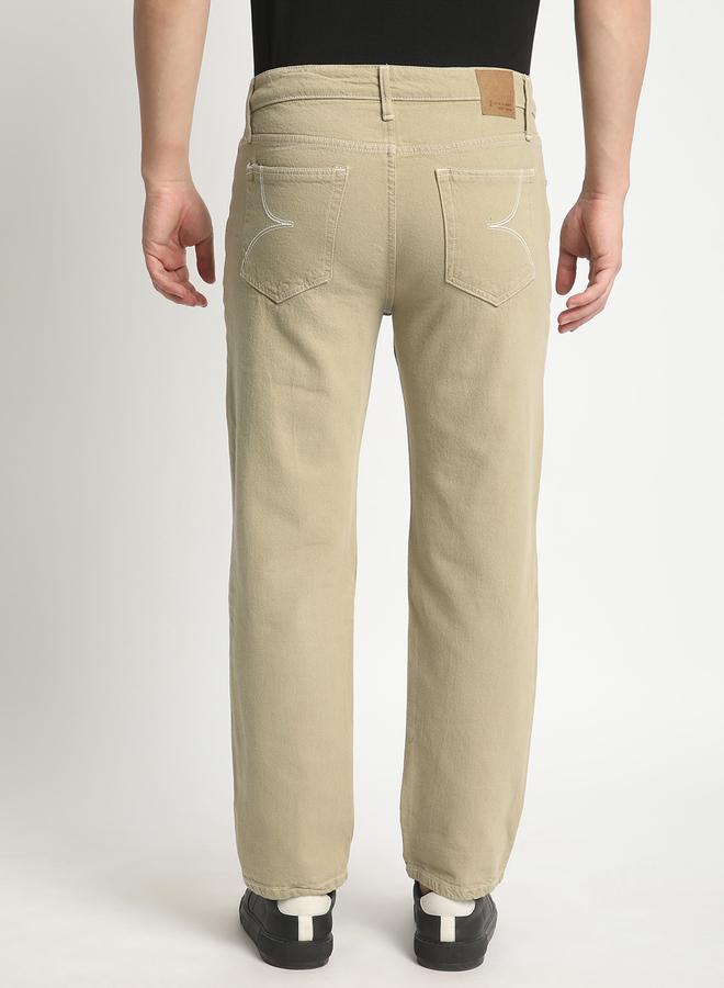 Take Two Men Mid-Rise Relaxed Fit Pure Cotton Coloured Jeans By Bene Kleed - Image 2