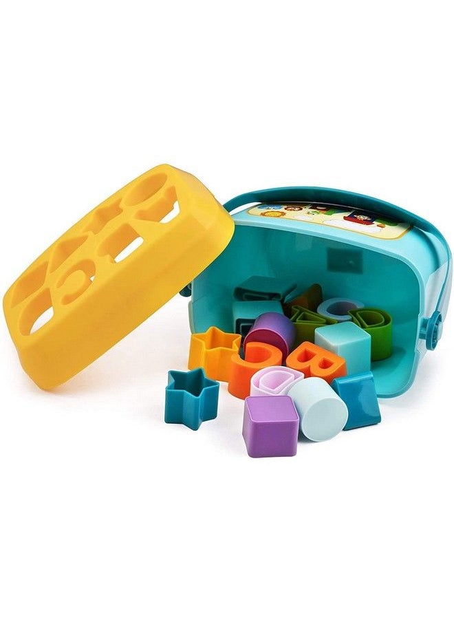 Rylan - Baby Plastic First Block Shapes&Sorter 16 Blocks Abcd Blocks With Other Shapes Toys For 6 Months To 2Years Old Toys For 1 Year Old Kids Toys For Kids Toys For Boys Toys For Girlsmulti Color - Image 1