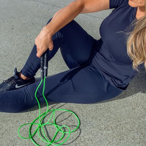 EliteSRS Fit Plus Pro Freestyle PVC Jump Rope for Tricks - Unbreakable 8" Long Handles with Non-Slip Grip Tape - Premium Adult Jump Ropes for Fitness - Lightweight Cardio Boxing Skipping Jump Rope - Image 5