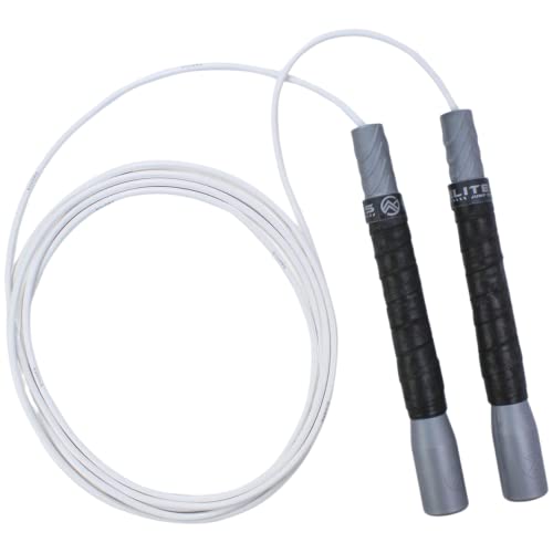 EliteSRS Fit Plus Pro Freestyle PVC Jump Rope for Tricks - Unbreakable 8" Long Handles with Non-Slip Grip Tape - Premium Adult Jump Ropes for Fitness - Lightweight Cardio Boxing Skipping Jump Rope - Image 1