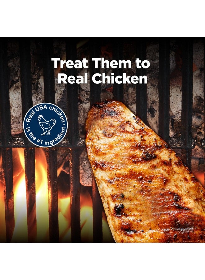 بلو بافلو مكافآت طبيعية للكلاب من بلو بافالو نودجز جريلر، مصنوعة في الولايات المتحدة الأمريكية من دجاج حقيقي، كيس 16 أونصة - Image 3