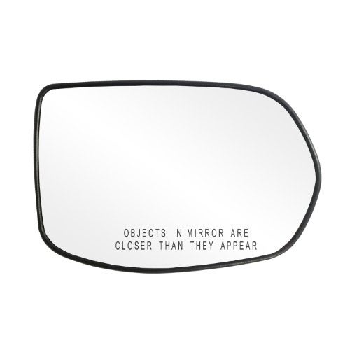 Fit System 80217 Passenger Side Non-Heated Mirror Glass w/Backing Plate, Honda CR-V, 4 15/16" x 7 7/16" x 7 5/8" - Image 1