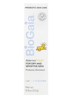 BioGaia Aldermis Baby Probiotic Ointment For Dry and Sensitive Skin 0.8 oz (23 g) 