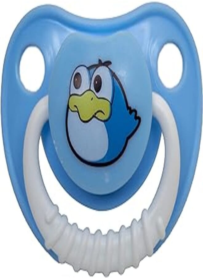Safari Safari Baby ORTHODONTIC SOOTHER WITH CAP 0-3 M Blue 