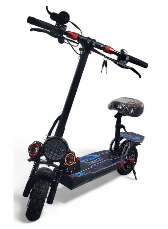 Monster Electric Scooter for Adults 48V with Seat, 2025 Model