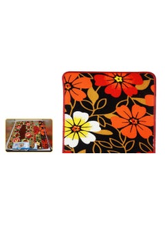 AL QADAH Printed Flower Door Mat 38x58cm Welcome Guests with Style  - Image 2