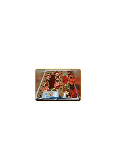 AL QADAH Printed Flower Door Mat 38x58cm Welcome Guests with Style  - Image 3