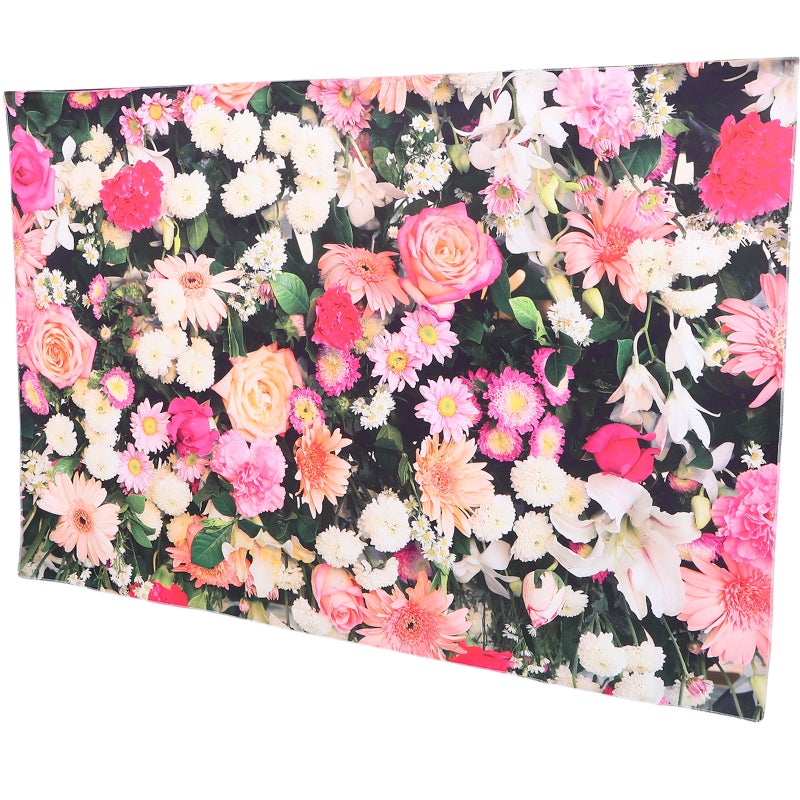 2pcs Household Hanging Cloth Flower Tapestry Wall Background Cloth Home Decoration - Image 4