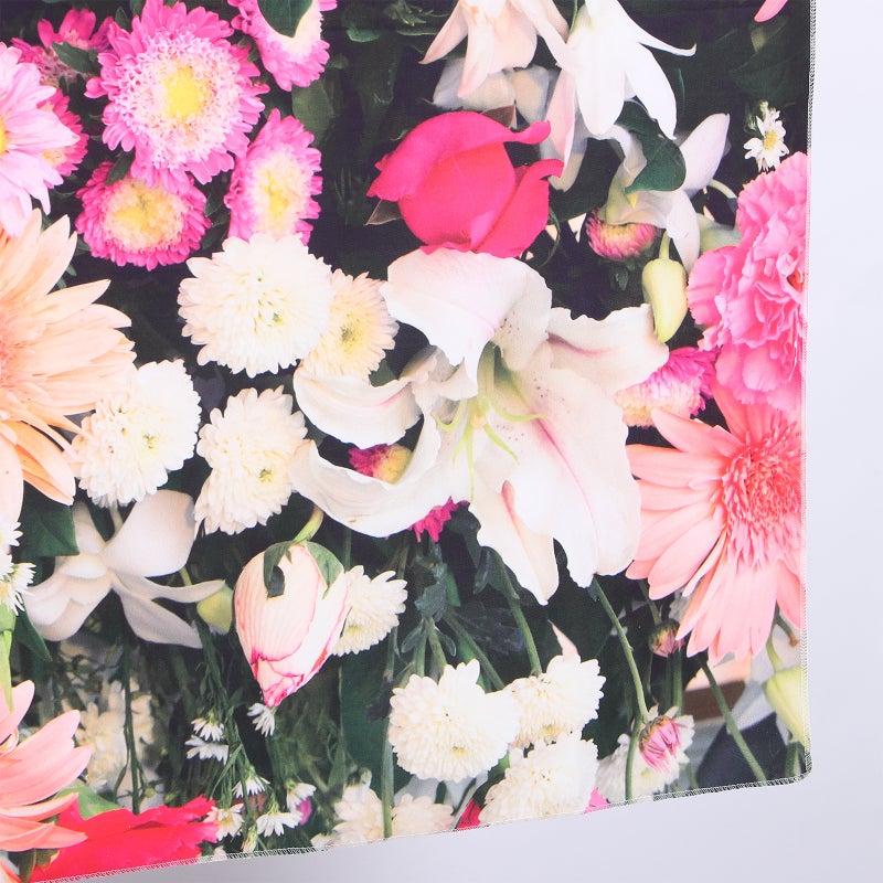 2pcs Household Hanging Cloth Flower Tapestry Wall Background Cloth Home Decoration - Image 5