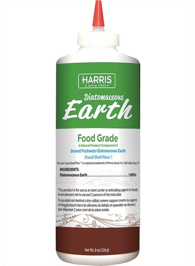 Harris تراب الدياتومي من الدرجة الغذائية، نصف رطل مع طرف نفخ سهل التطبيق - Image 1