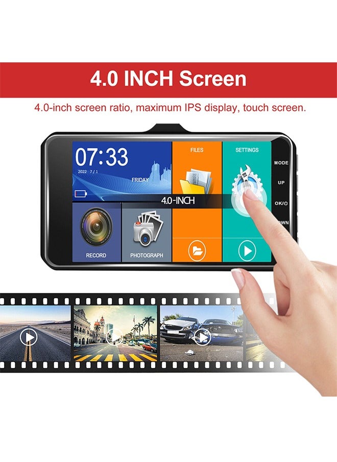 OKA - OKA Dash Cam Car Recorder 1080 HD Night Vision Infrared Sensor - Image 1