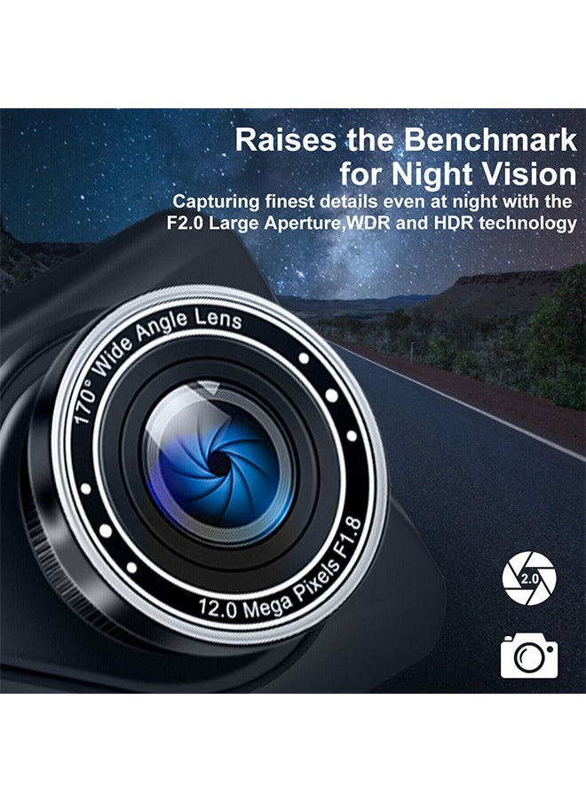 OKA - OKA Dash Cam Car Recorder 1080 HD Night Vision Infrared Sensor - Image 1