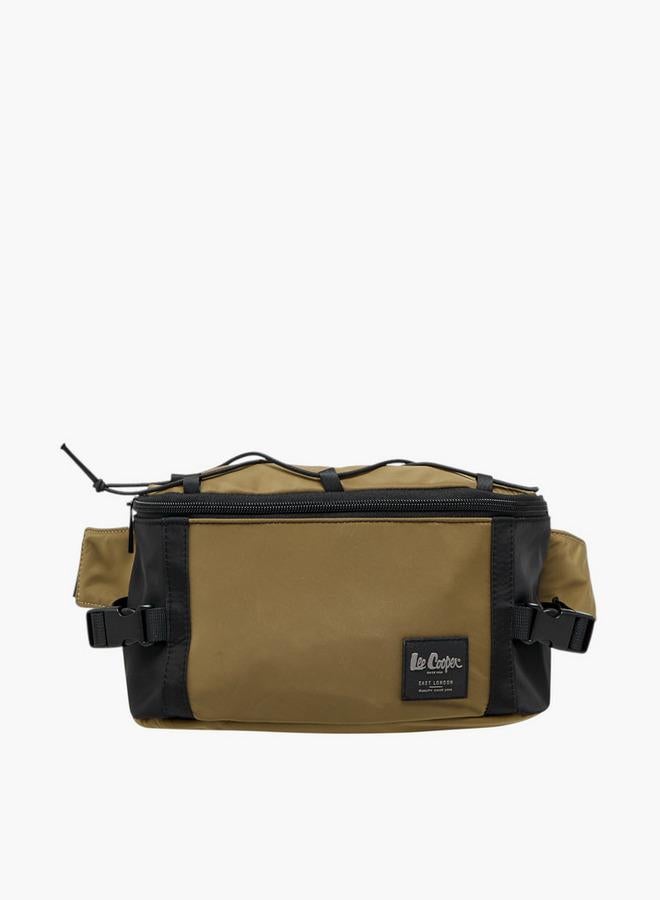 Lee Cooper Men's Solid Polyester Waist Bag - Image 1