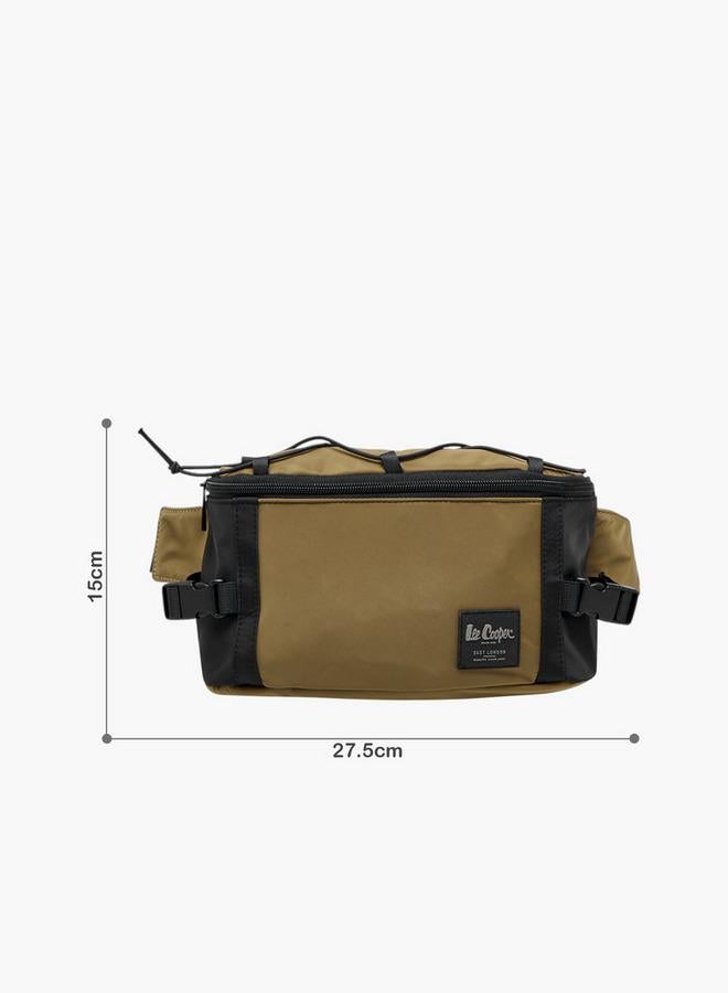 Lee Cooper Men's Solid Polyester Waist Bag - Image 2