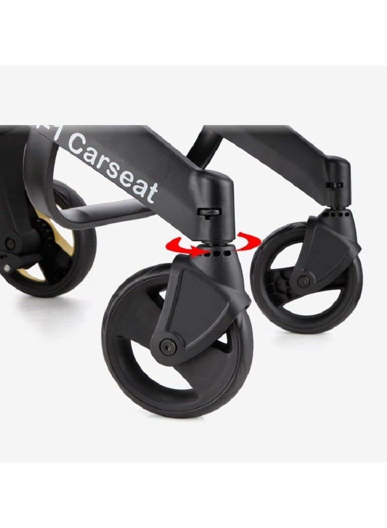 بيبي لايف مقعد سيارة وعربة أطفال 4 في 1 للأطفال من عمر 0 ​​إلى 24 شهرًا - Image 3