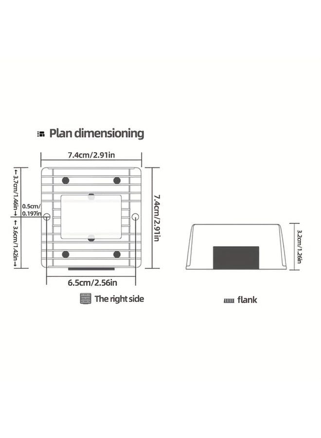RT 125505020 محول طاقة تنحي 100 واط تيار مستمر من 12-48 فولت إلى 5 فولت 20 أمبير تصميم مضغوط مع مشابك تمساح - Image 3