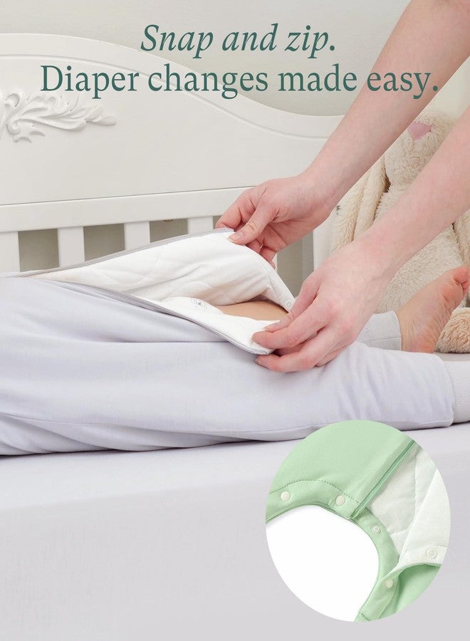 PurComfy Supersoft Baby Safe Sleep Sleepsuit, Zipper + Snap for Easy Diaper Changes - Image 4