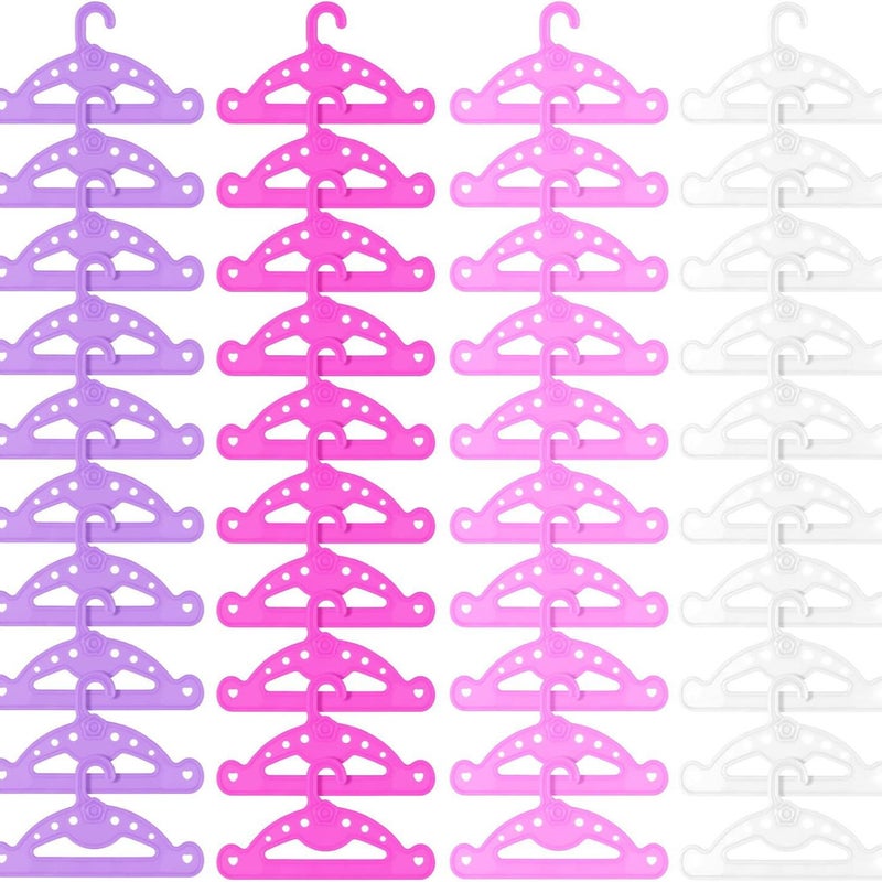 18 Inch American Girl Doll Hanger Doll Clothes Drying Rack Pet Hanger Mini Toy Hanger Doll Accessories - Image 2