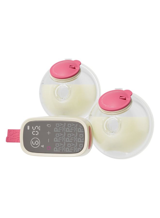 Phanpy E-Rosy S2 Hands-Free Double Electric Breast Pump, 3 Modes & 8 Levels, Anti-Backflow, 18/20 mm Inserts, 180 ml capacity - Image 1