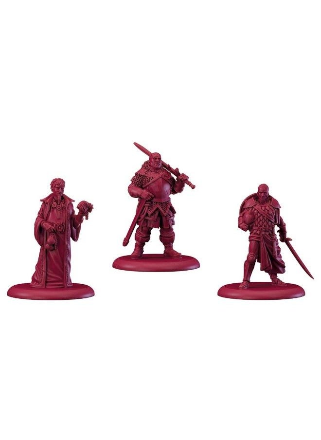 A Song Of Ice And Fire Tabletop Miniatures Game Targaryen Heroes Iii Box Set ; Strategy Game For Teens And Adults ; Ages 14+ ; 2+ Players ; Average Playtime 4560 Minutes ; Multicolor (Sif615)