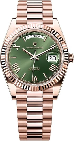 RollsTimi  Pagani Design 1752 DD36 Luxury Men's Automatic Mechanical Watch, Sapphire Glass, Day Date Watch, Seagull Caliber ST16, 100m Water Resistant - Image 1