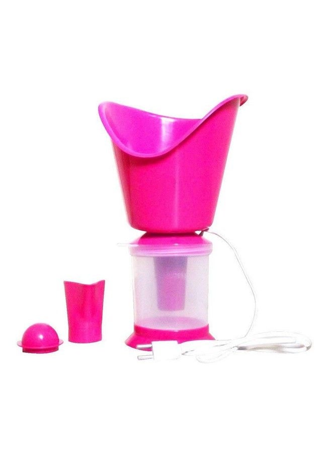 BeatStock Vaporizer With 3 Attachments Facial Sauna Steamer Nose Steamer Cough Steamer Nozzle Inhaler Nose Vaporiser Steamer Vaporizer (Pink)  - Image 5