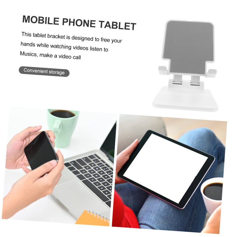 Adjustable Metal Tablet Stand for Desk Lightweight Stable Holder for Office Home Travel - Image 4