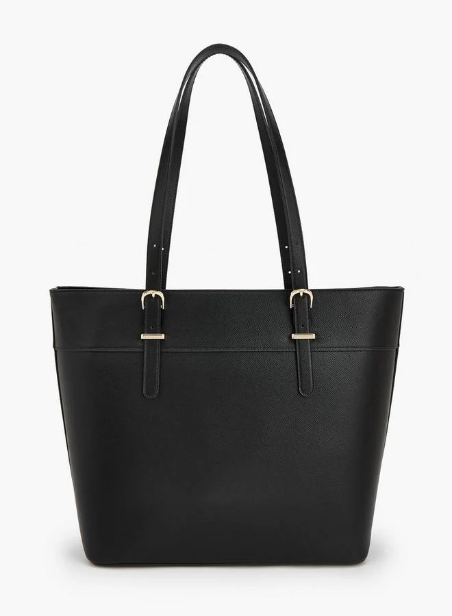 Celeste BLACK 4-Piece Tote Bag Set With Solid Design for Women | Best Price UAE