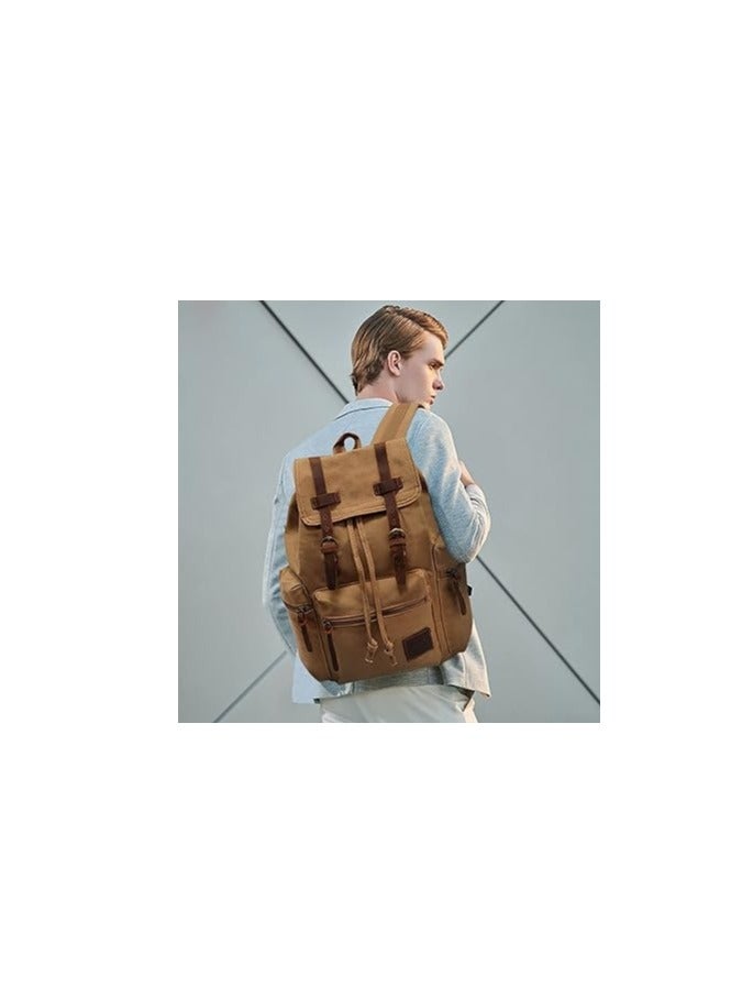 FANDARE Soperwillton Women Backpack Purse Multipurpose Design Handbags Shoulder Bag PU Leather Travel bag Backpack Set 2pcs - Image 2