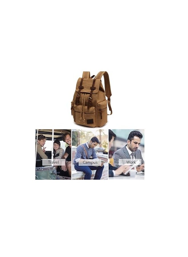 FANDARE Soperwillton Women Backpack Purse Multipurpose Design Handbags Shoulder Bag PU Leather Travel bag Backpack Set 2pcs - Image 3
