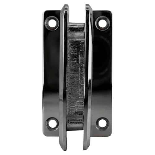CRL C.R. LAURENCE P1N037CH CRL Polished Chrome Pinnacle 037 Series Wall Mount Full Back Plate Standard Hinge - Image 5