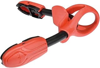 SEAC Sling Strap for Scuba Diving Fins F1 S/Propulsion S / GP100 S, 3 Sizes, Red, Medium - Image 1