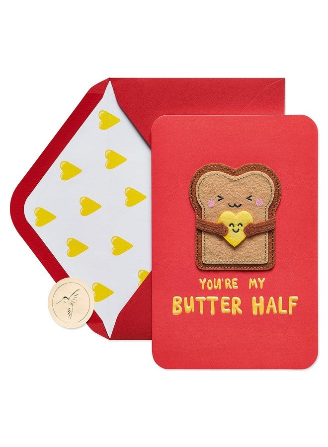 Papyrus Valentines Day Card (Butter Half) - Image 1
