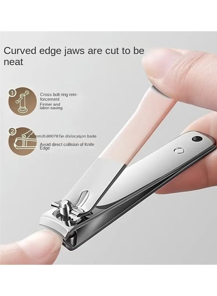 Gecomo Nail Clipper 4pcs Set Portable Nail Clippers Manicure and Pedicure Set - Image 2
