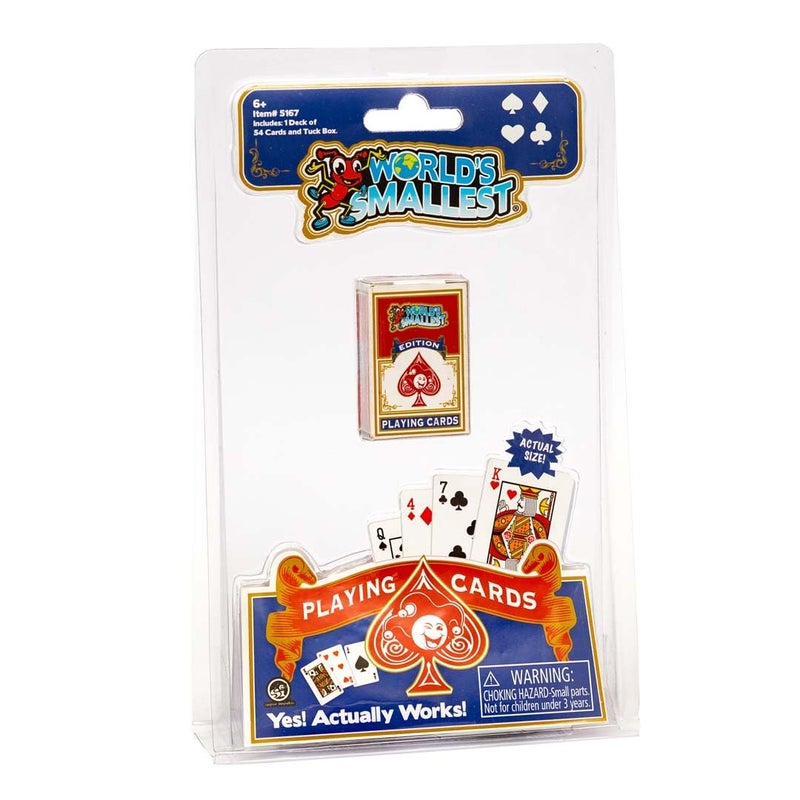 Worlds Smallest World's Smallest Playing Cards - Image 1
