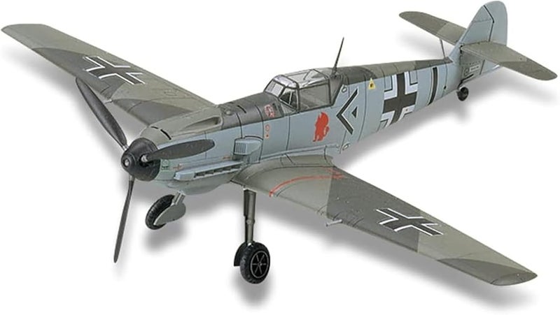 Tamiya Messerschmitt Bf109 E-3 Model Kit - 1:72 Scale Aircraft - Image 1